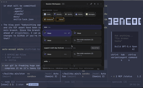 how i use workmux and conductor to manage agents